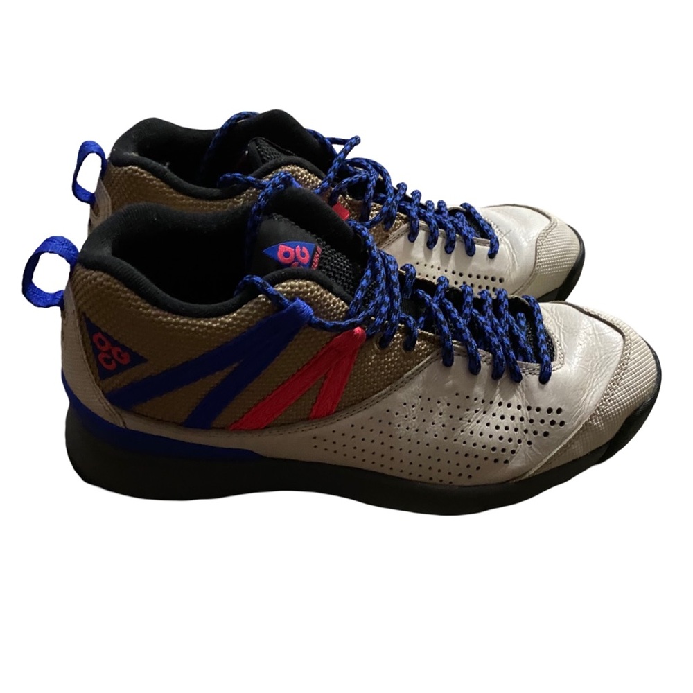 Nike‎ ACG Okwahn II Mens Size 7.5 Sail/Racer Blue-Racer Shoes Sneakers
